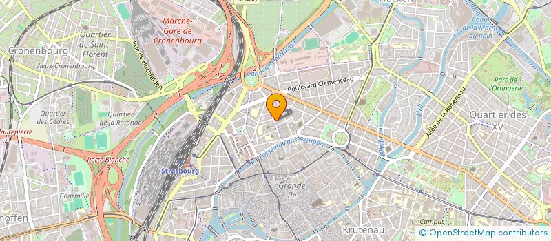 localisation de l'entreprise MADAME LEA DAUCOURT à STRASBOURG