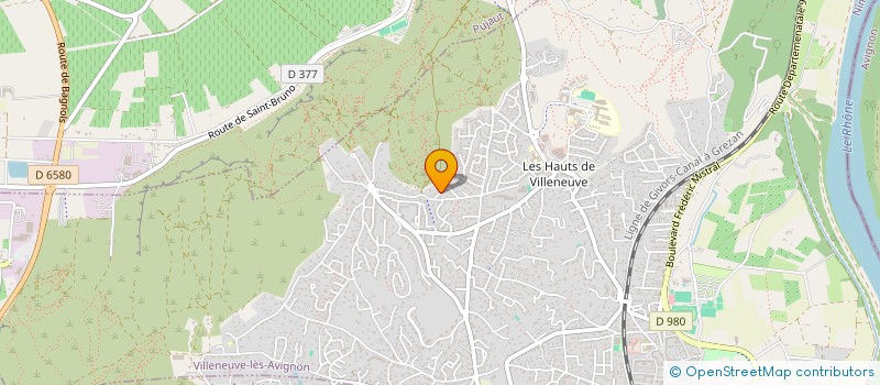 localisation de l'entreprise MADAME LEA DAUTREMEPUIS  VILLENEUVE-LES-AVIGNON
