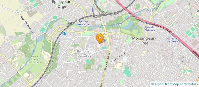 localisation de l'entreprise MADAME LEA DAVID à VILLEMOISSON-SUR-ORGE
