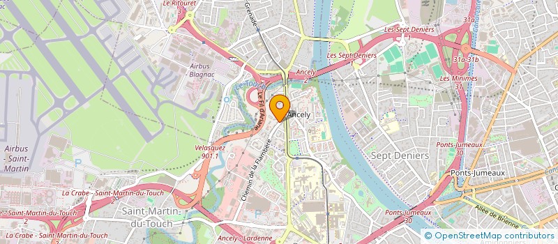 localisation de l'entreprise MADAME LEA DE FARIA  TOULOUSE