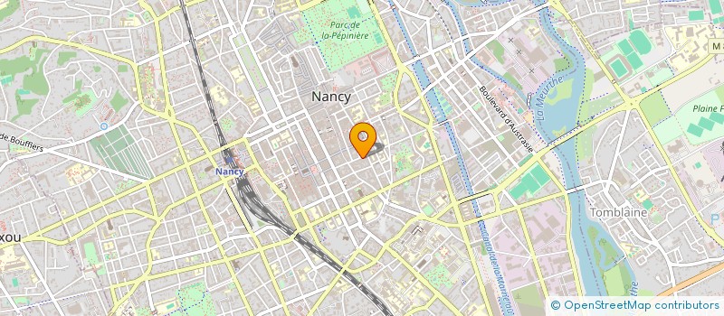 localisation de l'entreprise MADAME LEA DE MATTEO  NANCY