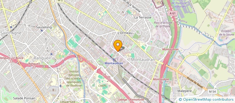 localisation de l'entreprise MADAME LEA DE OLIVEIRA à TOULOUSE