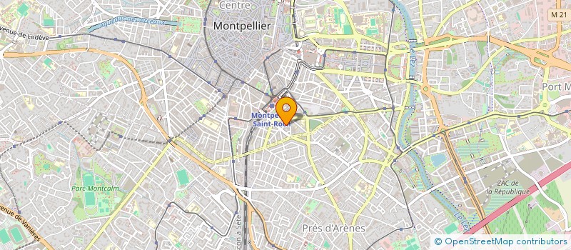 localisation de l'entreprise MADAME LEA DE VORONINE à MONTPELLIER