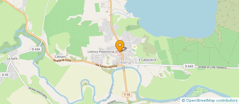 localisation de l'entreprise MADAME LEA DEFUSCO à ALERIA