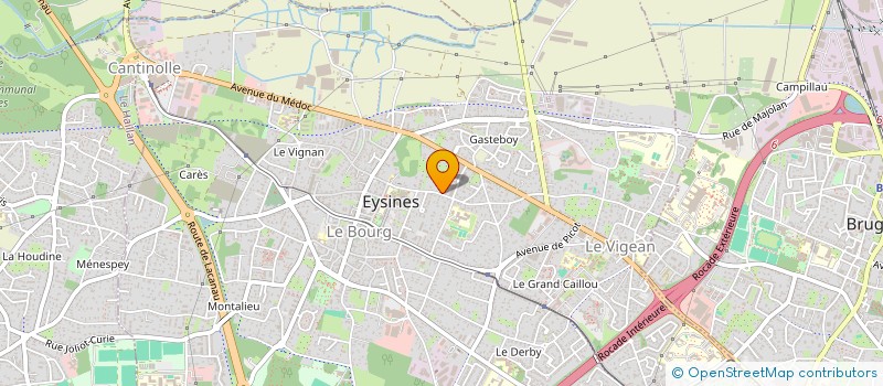 localisation de l'entreprise MADAME LEA DEGERT  EYSINES