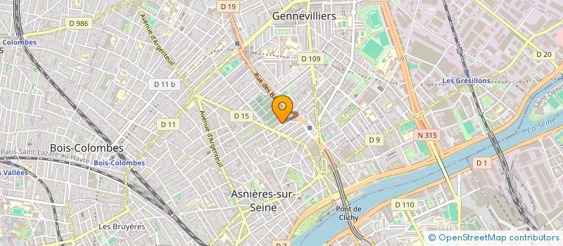 localisation de l'entreprise MADAME LEA DELACOURT  ASNIERES-SUR-SEINE