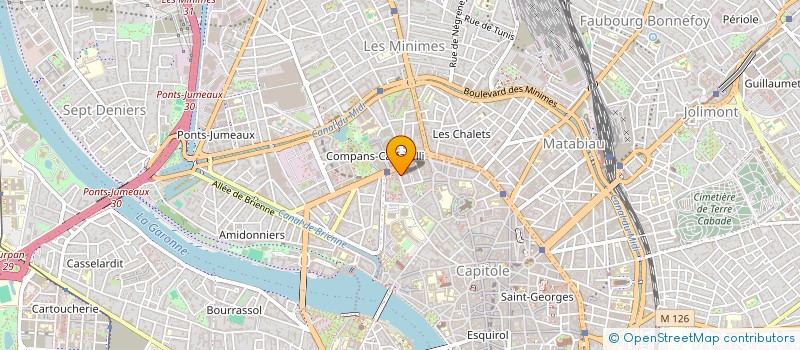 localisation de l'entreprise MADAME LEA DELAPLACE  TOULOUSE