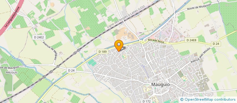 localisation de l'entreprise MADAME LEA DELLAVALLE  MAUGUIO