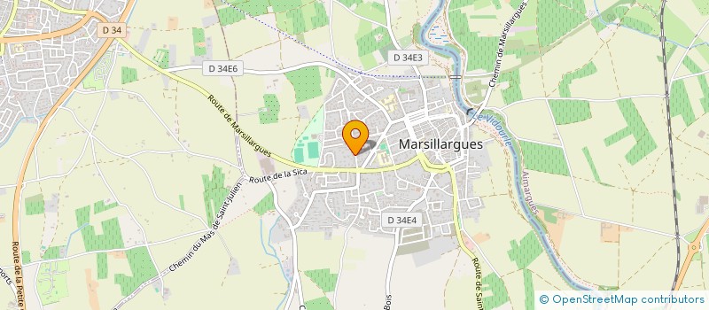 localisation de l'entreprise MADAME LEA DELOBELLE à MARSILLARGUES