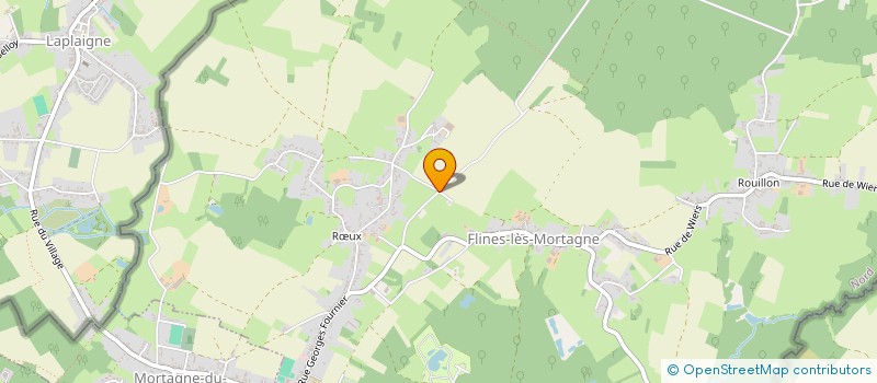 localisation de l'entreprise MADAME LEA DELVALLEE  FLINES-LES-MORTAGNE