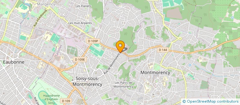 localisation de l'entreprise MADAME LEA DELWART à SOISY-SOUS-MONTMORENCY