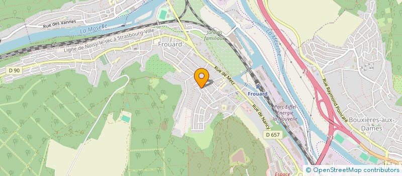 localisation de l'entreprise MADAME LEA DEMESY  FROUARD