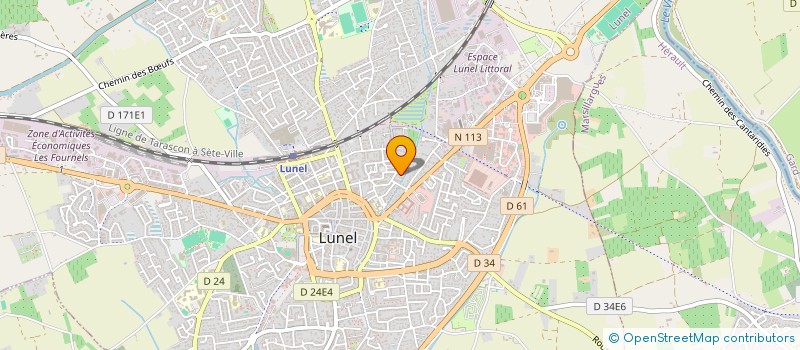 localisation de l'entreprise MADAME LEA DENTAN  LUNEL