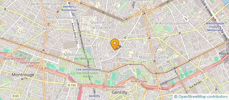 localisation de l'entreprise MADAME LEA DESCHENES  PARIS