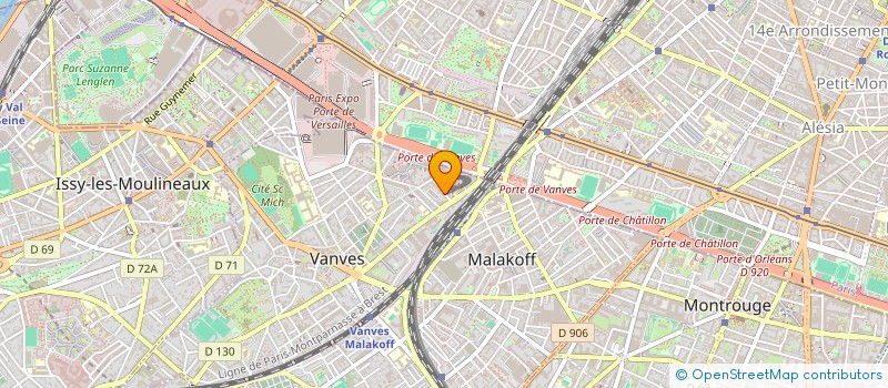 localisation de l'entreprise MADAME LEA DESNOUES  VANVES