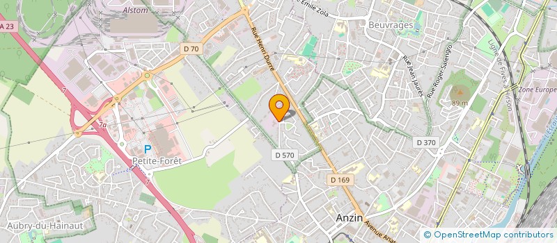 localisation de l'entreprise MADAME LEA DESTRINGUET  RAISMES