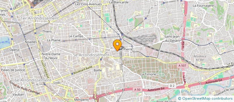 localisation de l'entreprise MADAME LEA DEVEAU à MARSEILLE