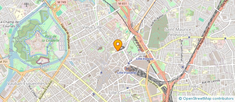 localisation de l'entreprise MADAME LEA DISCONTIGNY à LILLE