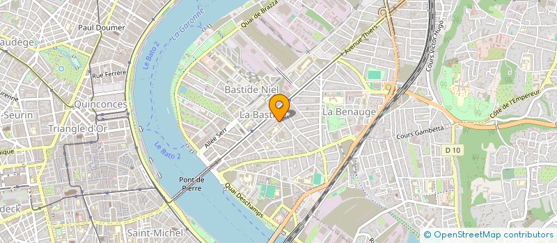 localisation de l'entreprise MADAME LEA DISTINGUIN  BORDEAUX