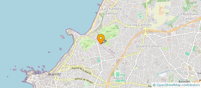 localisation de l'entreprise MADAME LEA DOUMENJOU  ANGLET