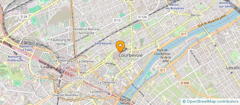 localisation de l'entreprise MADAME LEA DOUMERC  PARIS