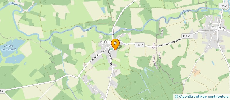 localisation de l'entreprise MADAME LEA DOURLAT  BRETIGNY