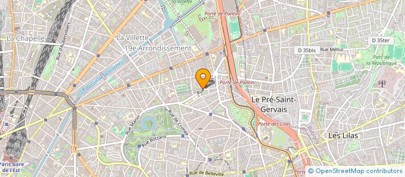 localisation de l'entreprise MADAME LEA DRUESNE à PARIS