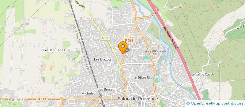 localisation de l'entreprise MADAME LEA DUARTE  SALON-DE-PROVENCE