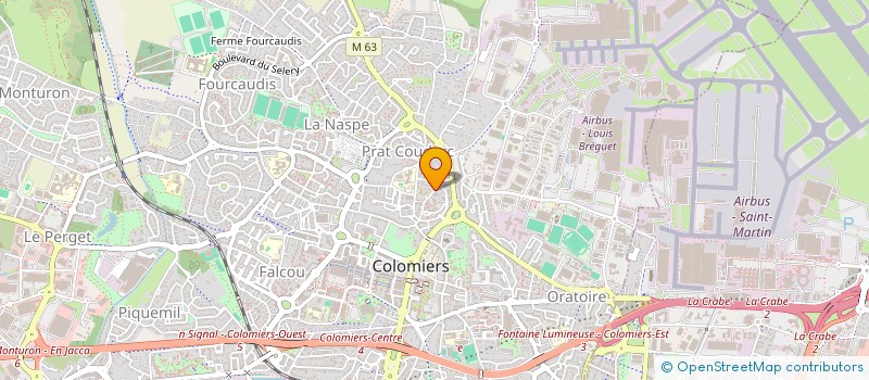 localisation de l'entreprise MADAME LEA DUBA à COLOMIERS