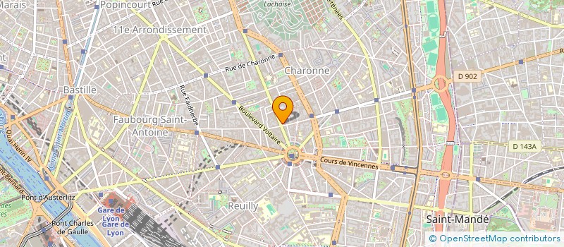 localisation de l'entreprise MADAME LEA DUBERNET  PARIS