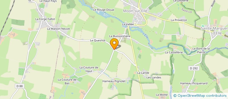 localisation de l'entreprise MADAME LEA DUPREY  MOON-SUR-ELLE