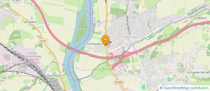 localisation de l'entreprise MADAME LEA DURAND  MASSIEUX