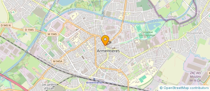 localisation de l'entreprise MADAME LEA DURIEZ  ARMENTIERES