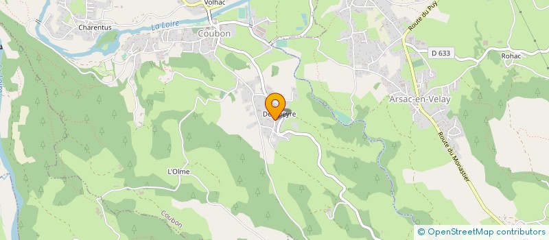 localisation de l'entreprise MADAME LEA DURSAP  COUBON