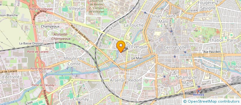 localisation de l'entreprise MADAME LEA ELISE JAQUELINE MORICHON LEA  RENNES