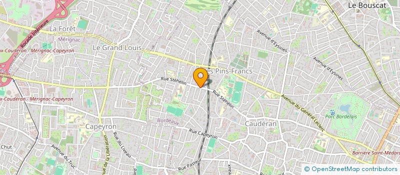 localisation de l'entreprise MADAME LEA ESCRIVE  BORDEAUX