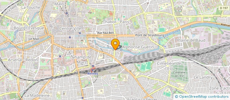 localisation de l'entreprise MADAME LEA EUDE  RENNES