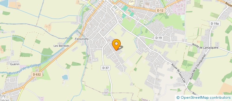 localisation de l'entreprise MADAME LEA EYCHENNE  SAINT-LYS