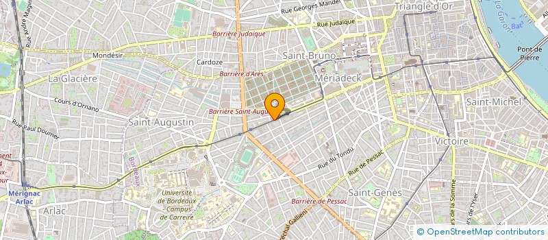 localisation de l'entreprise MADAME LEA EYMARD  BORDEAUX