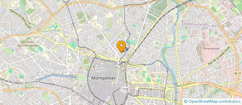 localisation de l'entreprise MADAME LEA FABIENNE CORSELLE à MONTPELLIER