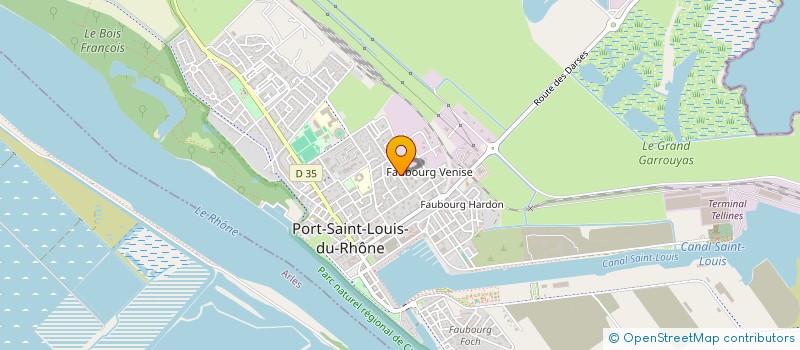 localisation de l'entreprise MADAME LEA FABRY à PORT-SAINT-LOUIS