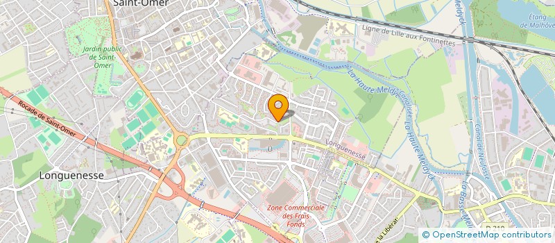localisation de l'entreprise MADAME LEA FACON  LONGUENESSE