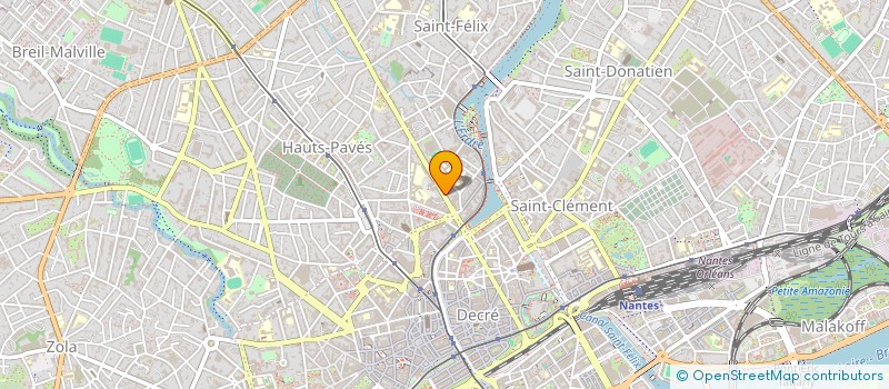 localisation de l'entreprise MADAME LEA FALVET  NANTES
