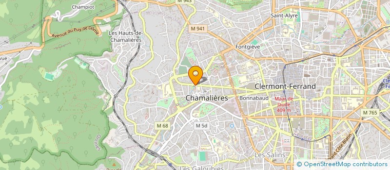 localisation de l'entreprise MADAME LEA FARIGOULE à CHAMALIERES