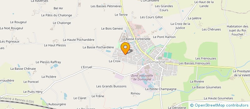 localisation de l'entreprise MADAME LEA FAZIO  DOMAGNE