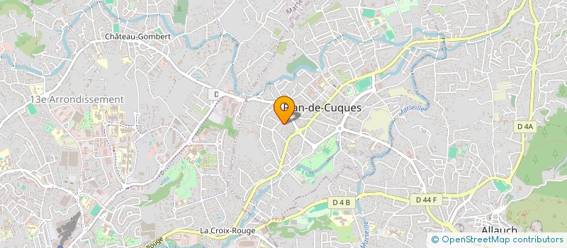 localisation de l'entreprise MADAME LEA FEDERICI  PLAN-DE-CUQUES