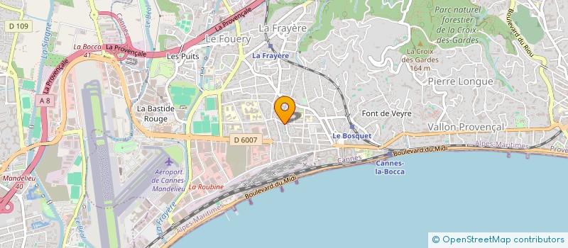 localisation de l'entreprise MADAME LEA FERNANDES  CANNES