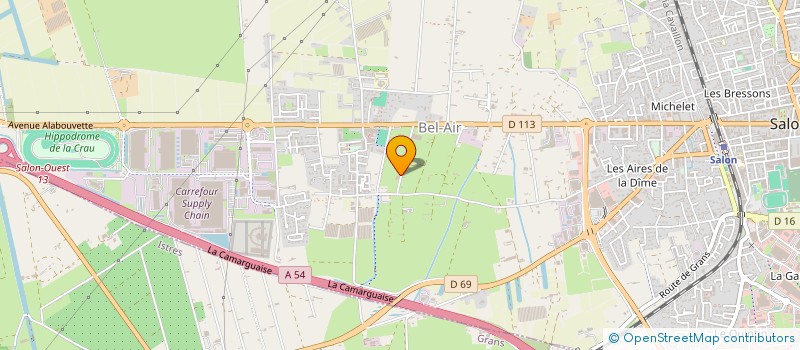 localisation de l'entreprise MADAME LEA FERNANDEZ  SALON-DE-PROVENCE