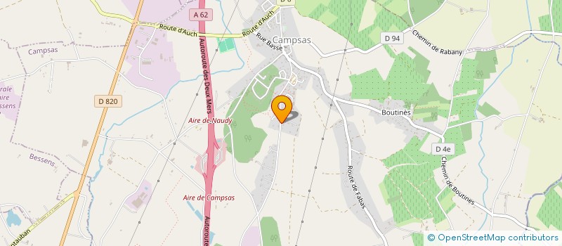 localisation de l'entreprise MADAME LEA FERNANDEZ à CAMPSAS