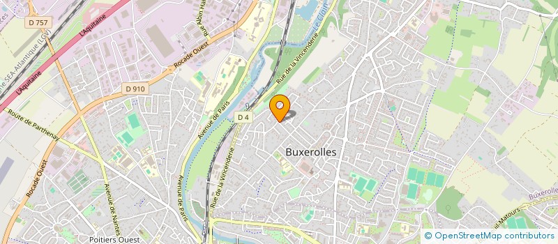 localisation de l'entreprise MADAME LEA FERRAND  BUXEROLLES